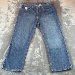 Cinch Men's Jeans Size 38X30 Straight Leg Medium Wash‎